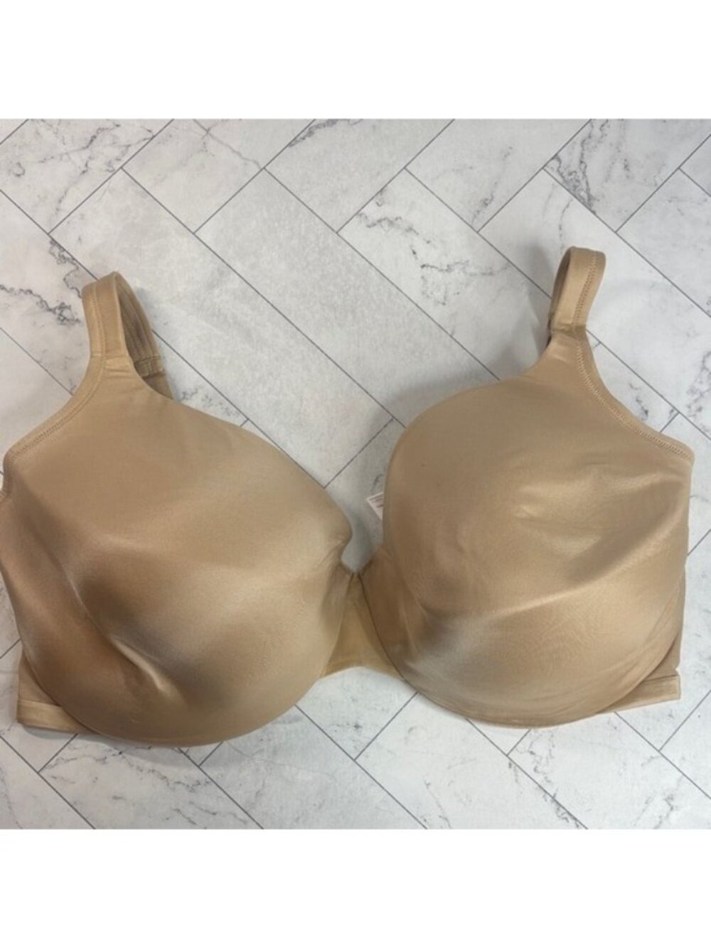 NWOT Cacique Lane Bryant Womans Bra Nude Smooth Full Coverage UNDERWIRE 44G